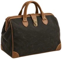 Bolsa de visita domiciliar, fechada